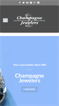 Mobile Screenshot of champagne-jewelers.com